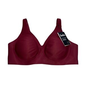 NWT Knix Revolution V-neck Bra XL+ Red Women’s Bralette